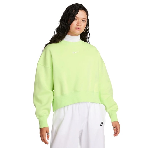 Nike Sweaters - Nike Neon Green Crewneck Sweatshirt